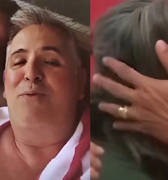 Gloria Pires surge aos beijos apos declaracao de Orlando Morais