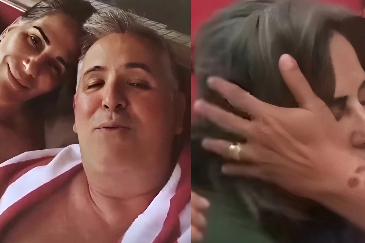 Gloria Pires surge aos beijos apos declaracao de Orlando Morais