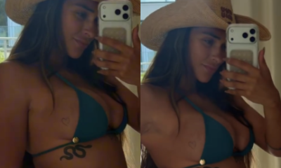 Gravida de Eder Militao Taina reflete sobre mudancas no corpo