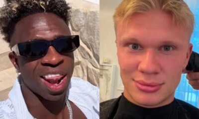 Haaland da adeus ao famoso cabelo longo apos a Copa