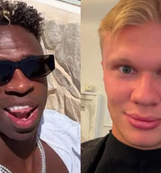 Haaland da adeus ao famoso cabelo longo apos a Copa