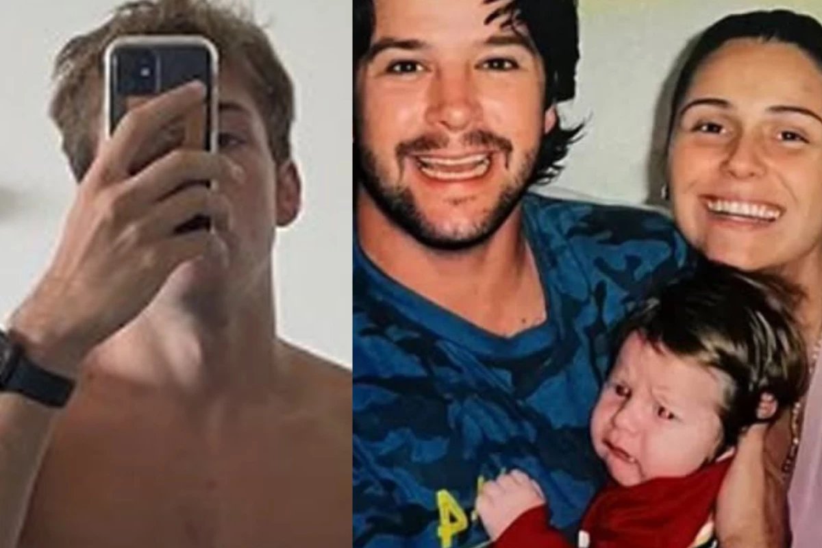 Homem seminu e visto ao lado do filho de Giovanna