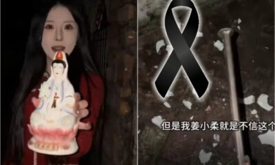 Influenciadora conhecida por ‘cacar fantasmas destroi imagem religiosa e perde