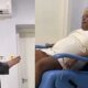 Internada apos fortes dores Patixa Telo desmaia ao receber diagnostico