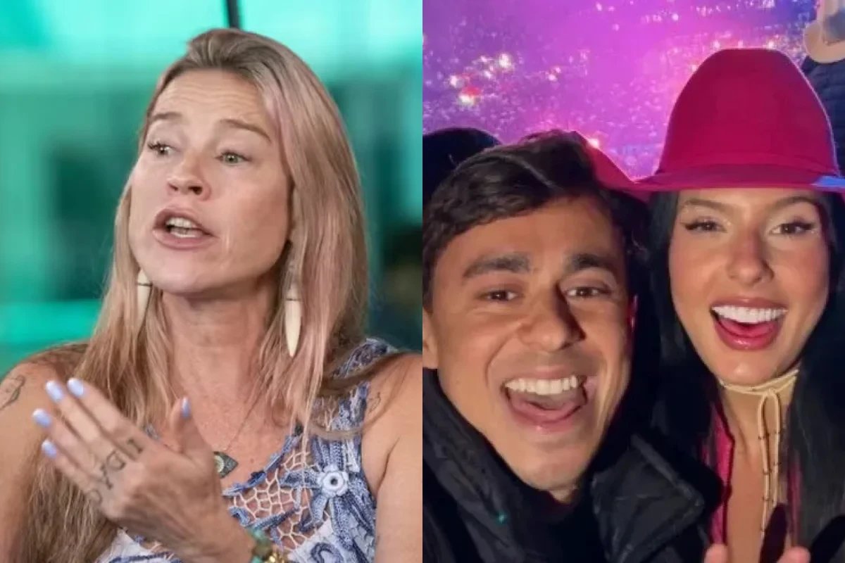 Luana Piovani reage a foto de Ana Castela com Nikolas