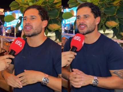 Lucas Guimaraes explica encontro com Carlinhos e relacao apos separacao