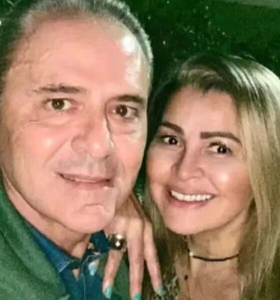 Luis Roberto volta a TV apos cancer e esposa faz