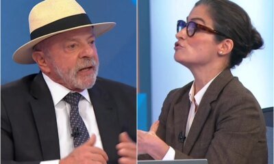 Lula sobe o tom apos pergunta em sabatina na Globo