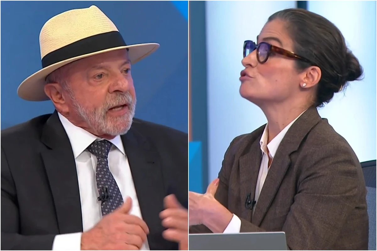 Lula sobe o tom apos pergunta em sabatina na Globo