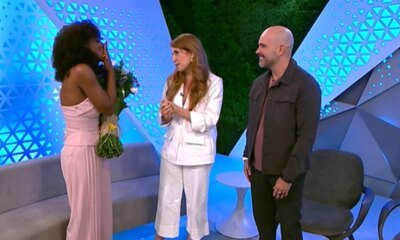 Maju Coutinho recebe homenagem se despede do Fantastico e pega