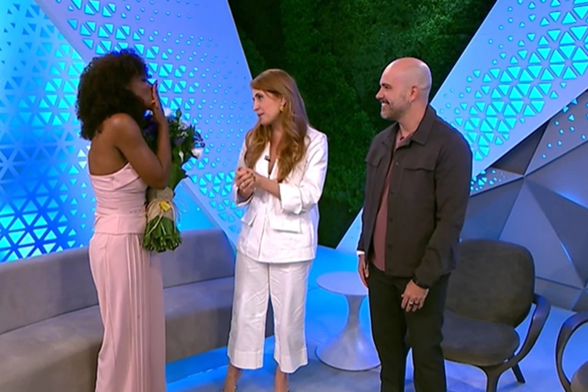 Maju Coutinho recebe homenagem se despede do Fantastico e pega