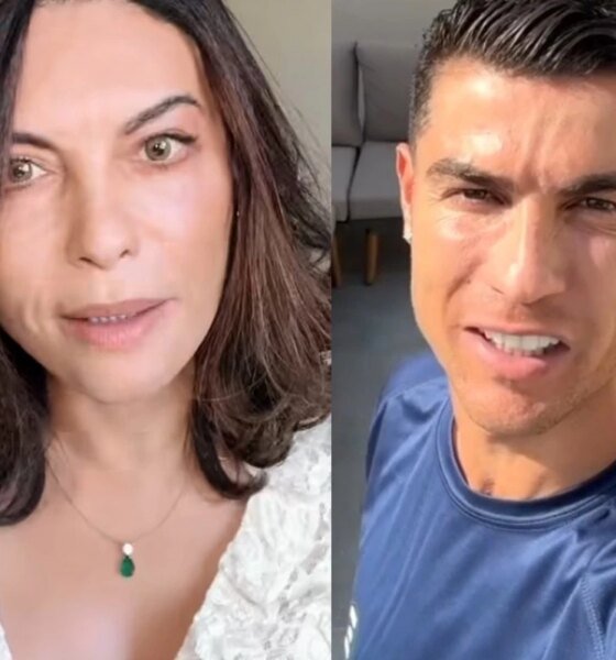 Marcia Goldschmidt grava video falando da esposa de Cristiano Ronaldo