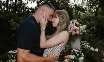 Melhor noite da vida Travis Kelce fala sobre casamento com