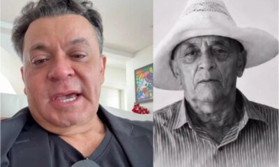 Morre o pai do cantor Frank Aguiar o artista apareceu