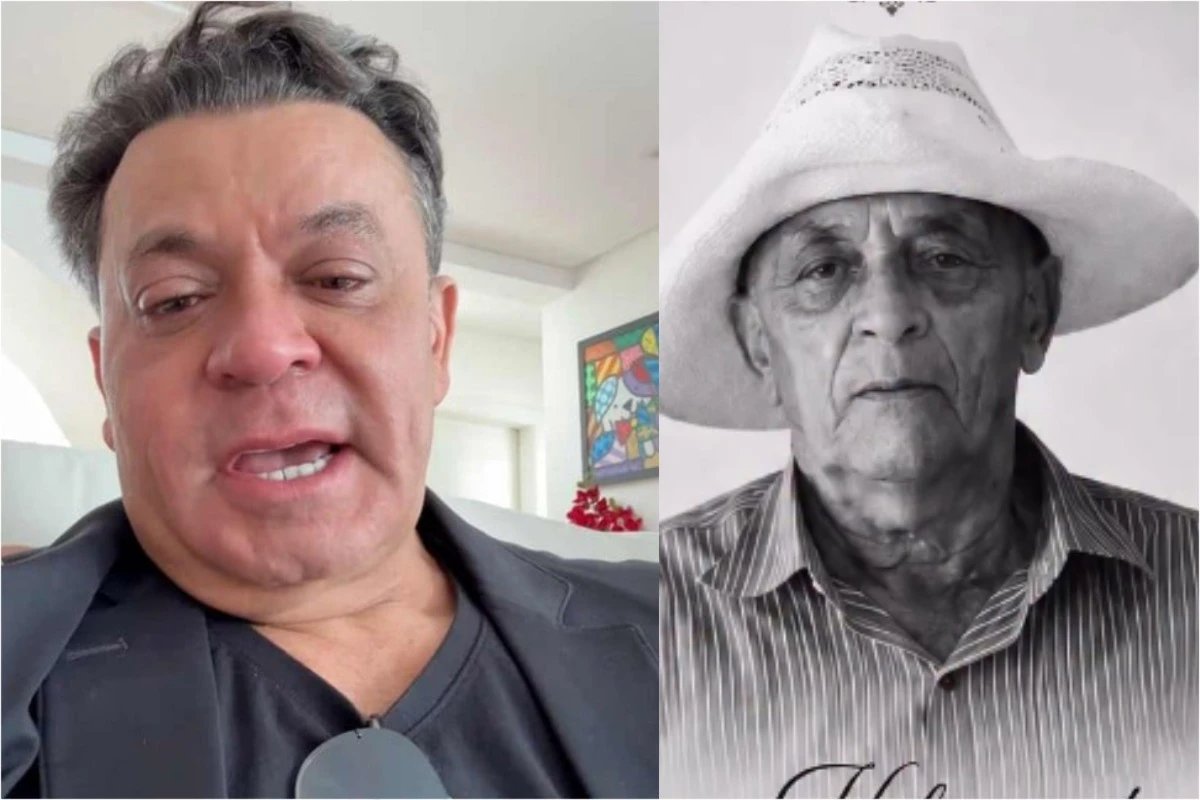Morre o pai do cantor Frank Aguiar o artista apareceu