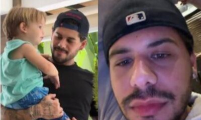 Nenhum pai quer passar pelo que Ze Felipe esta passando