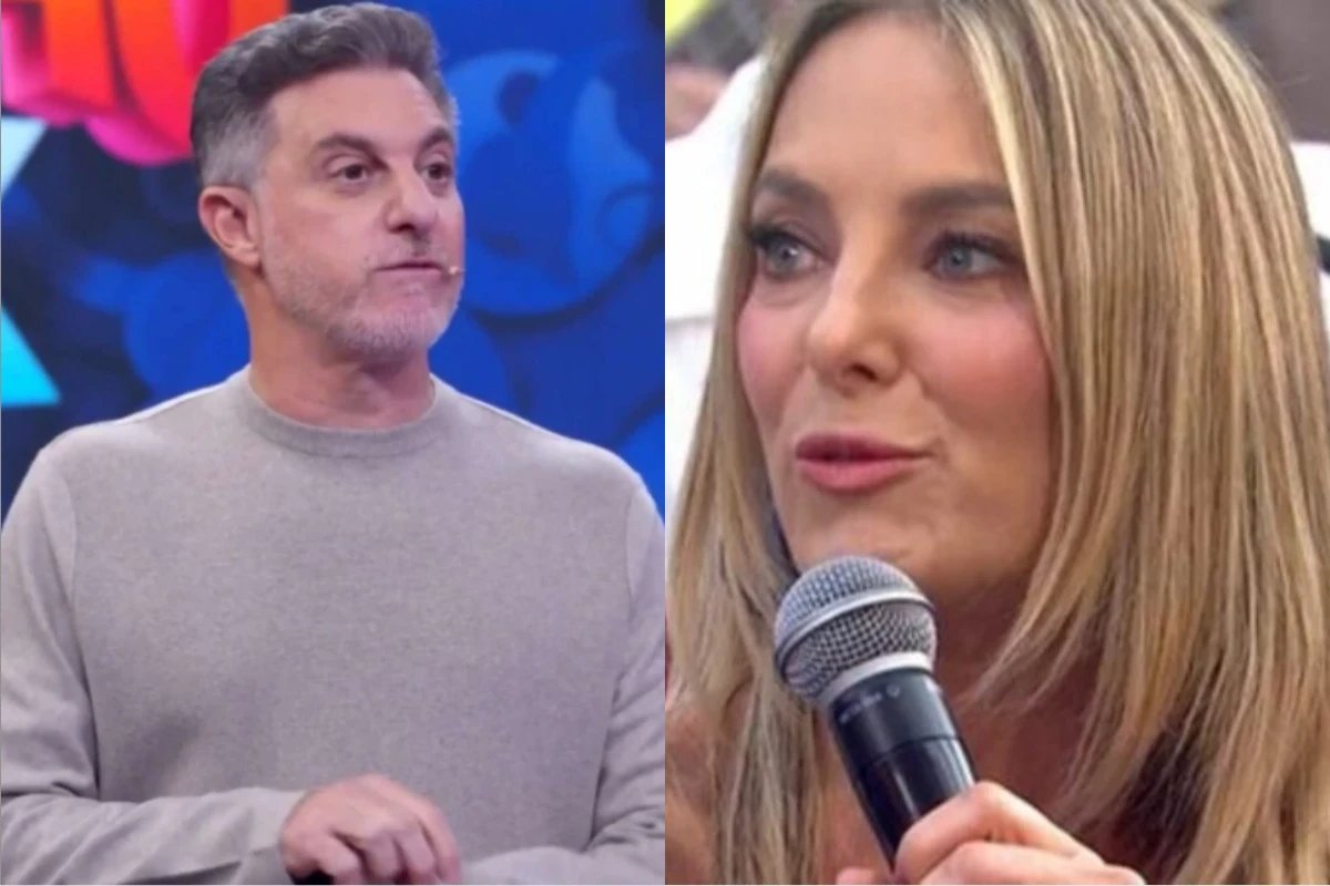No Domingao Luciano Huck faz comentario inusitado sobre Cesar Tralli