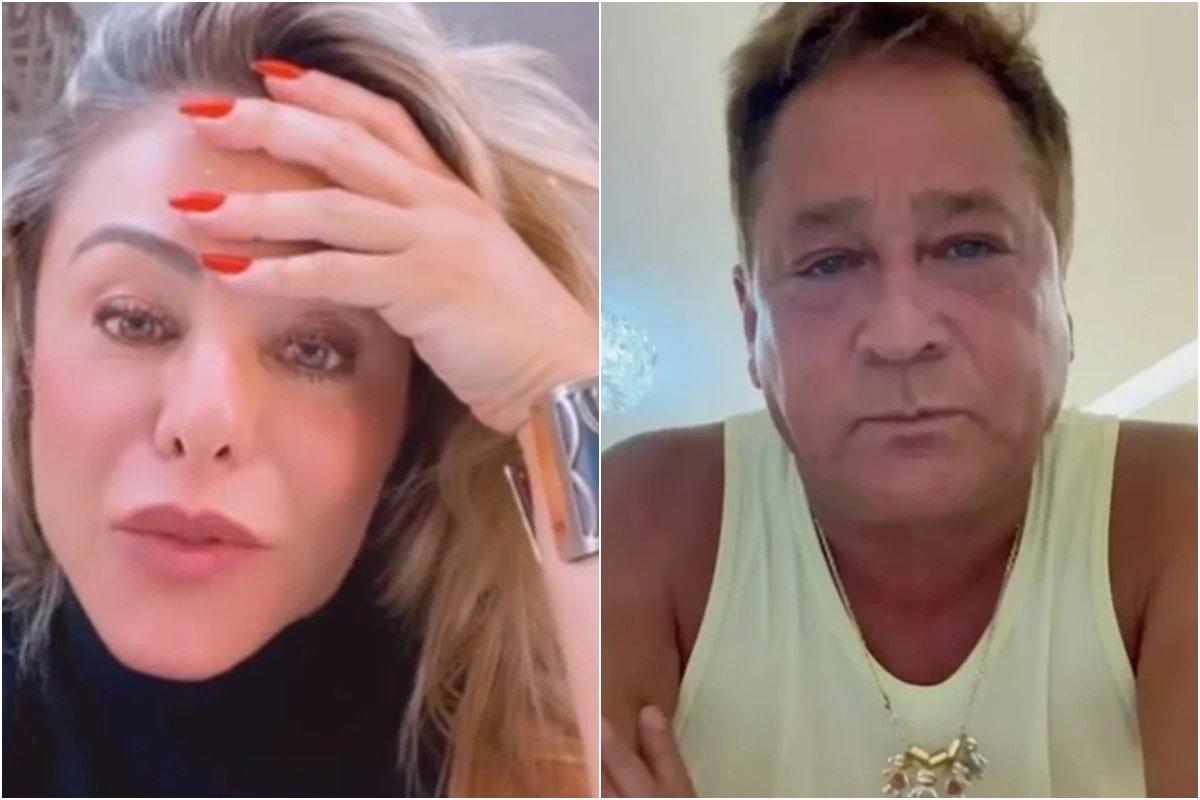 No meio da noite esposa de Leonardo precisou fazer esse