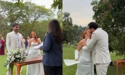 Oficialmente casados Viih Tube e Eliezer celebram uniao civil em
