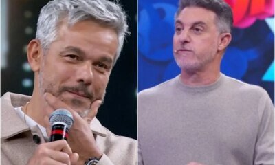Otaviano Costa surge no palco da Danca dos Famosos e