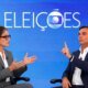 Pressionado sobre dinheiro Flavio Bolsonaro responde a Renata Vasconcellos citando
