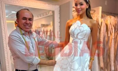Reta final Emilly Araujo faz prova de vestido para subir