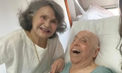 Rosamaria Murtinho esclarece estado de Mauro Mendonca apos foto ‘gente