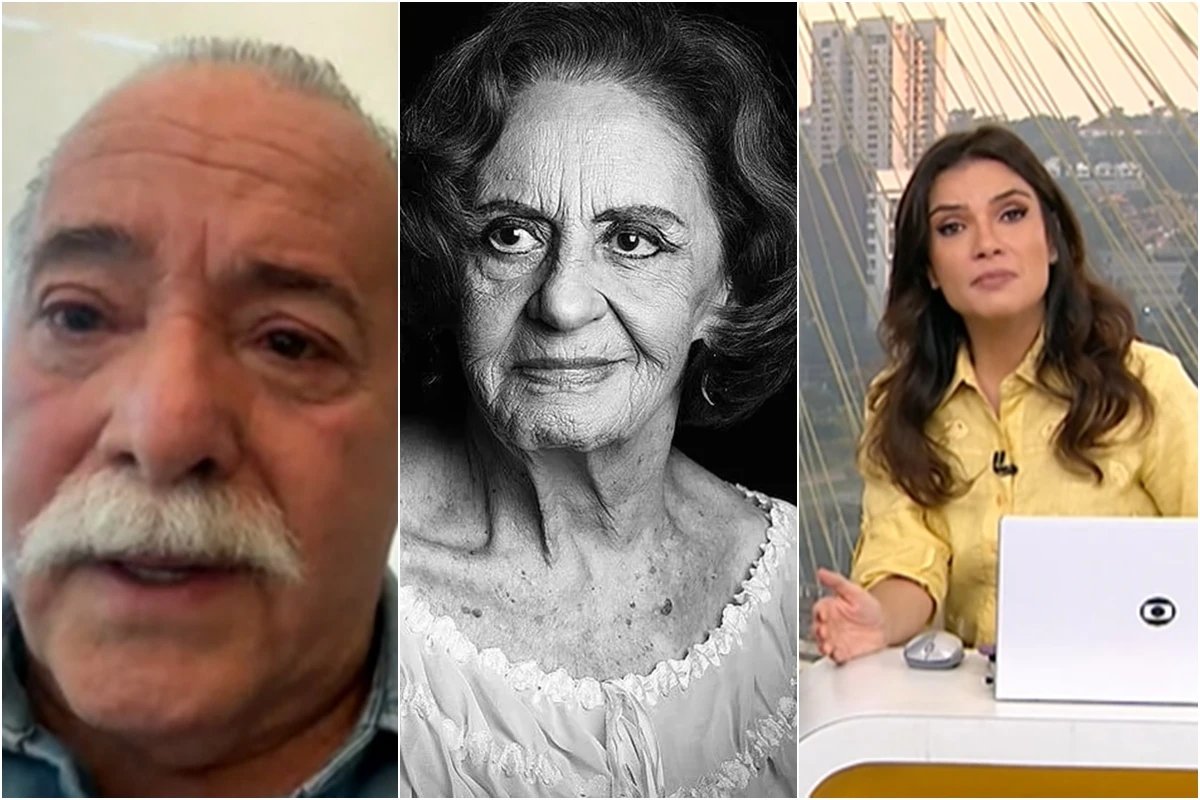 Sabina Simonato conforta Tony Ramos ao vivo na Globo apos