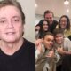 Sem Fiuk Fabio Jr surge com os outros filhos e