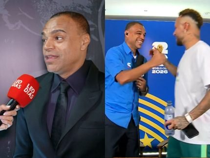 Sem climao Denilson explica encontro surpresa com Neymar na Copa