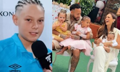 Sincero filho de Neymar desabafa sobre a relacao com as