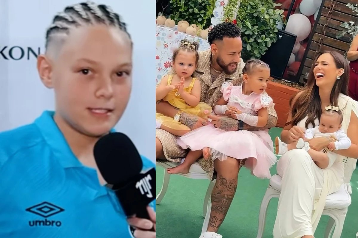 Sincero filho de Neymar desabafa sobre a relacao com as