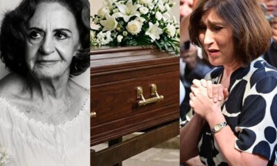 Sob forte comocao famosos se despedem de Laura Cardoso durante