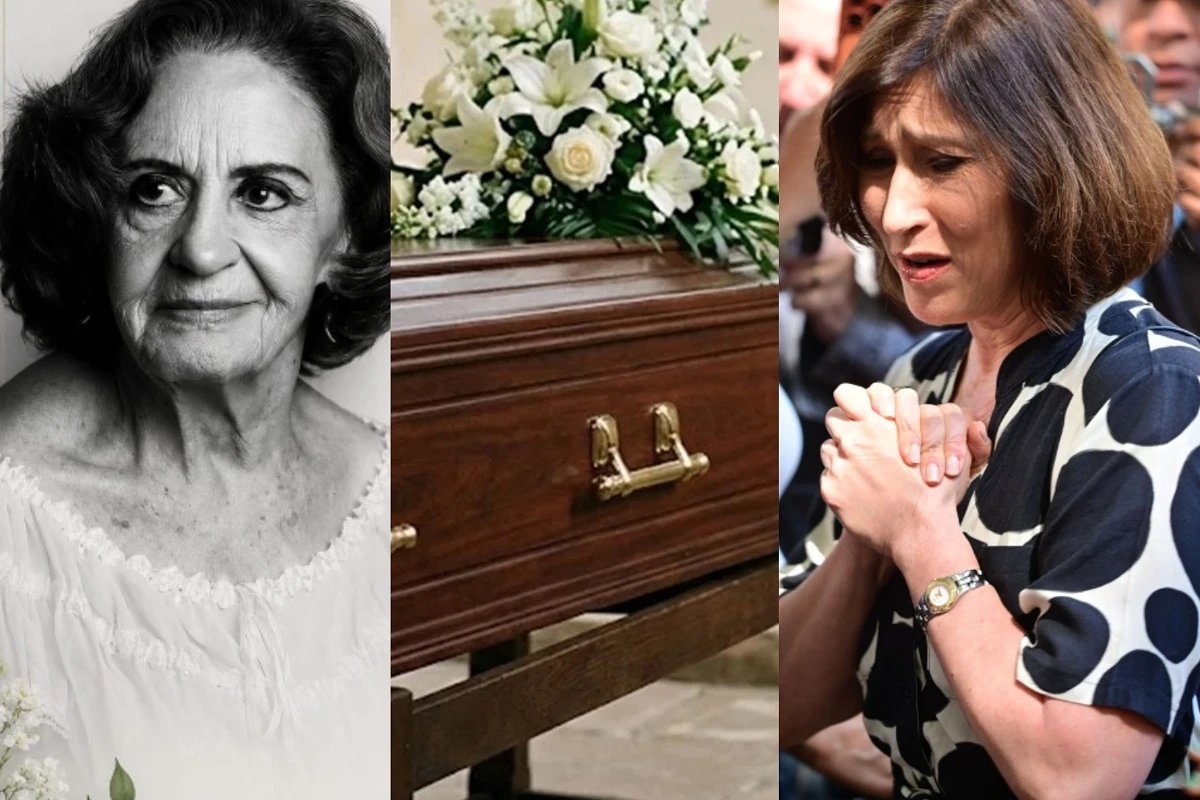 Sob forte comocao famosos se despedem de Laura Cardoso durante