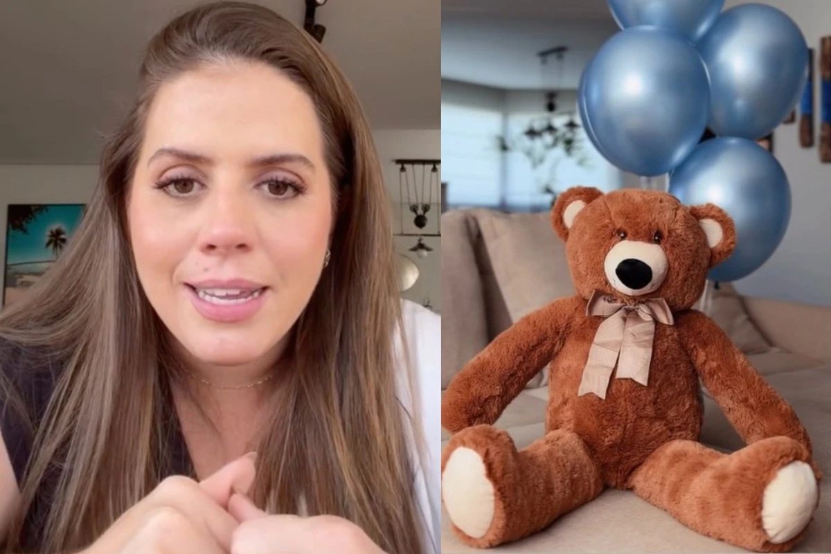 Tati Machado revela que espera um menino e anuncia o