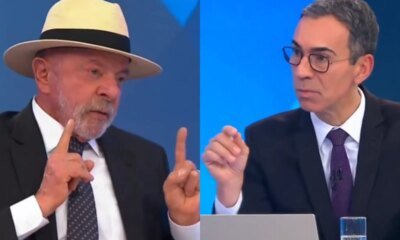 Tralli interrompe entrevista ao vivo para dar ‘puxao de orelha