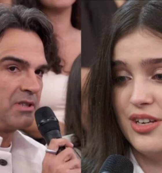 Valentina Schmidt faz Tadeu chorar ao vivo com declaracao e