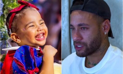 Video Neymar chora apos ocorrido com a filha Mavie