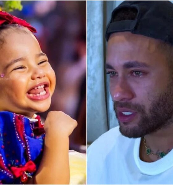 Video Neymar chora apos ocorrido com a filha Mavie