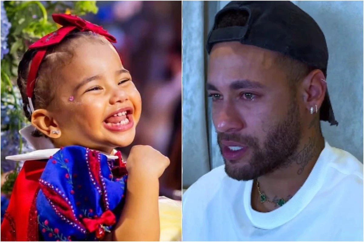 Video Neymar chora apos ocorrido com a filha Mavie