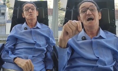 Video apos grave acidente Marquito aparece com dificuldades e anuncia