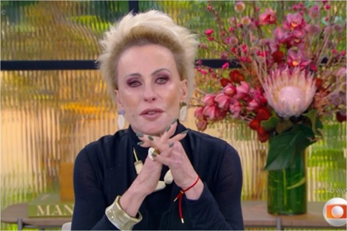 Video mostra Ana Maria Braga aos prantos na Globo apos