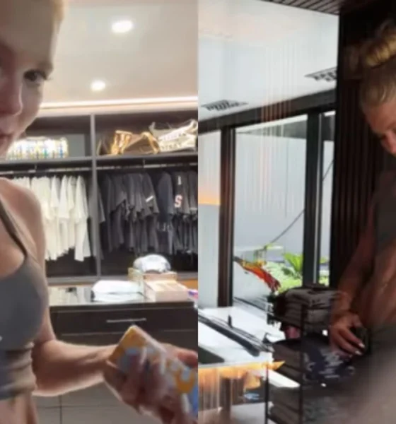 Virginia entrega preocupacao em piercing no umbigo Comecando a.webp