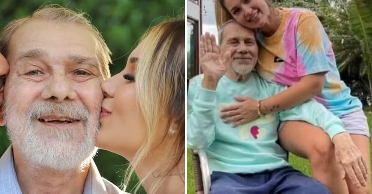 Virginia presta homenagem ao pai neste Dia dos Pais Minha