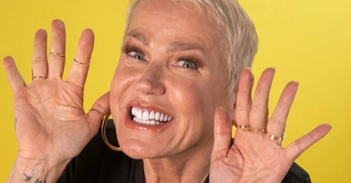 Xuxa brinca com criticas sobre figurino ao mostrar habilidades em