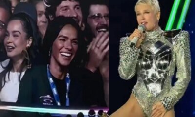 Xuxa paralisa show e faz pedido inusitado ao ver Bruna