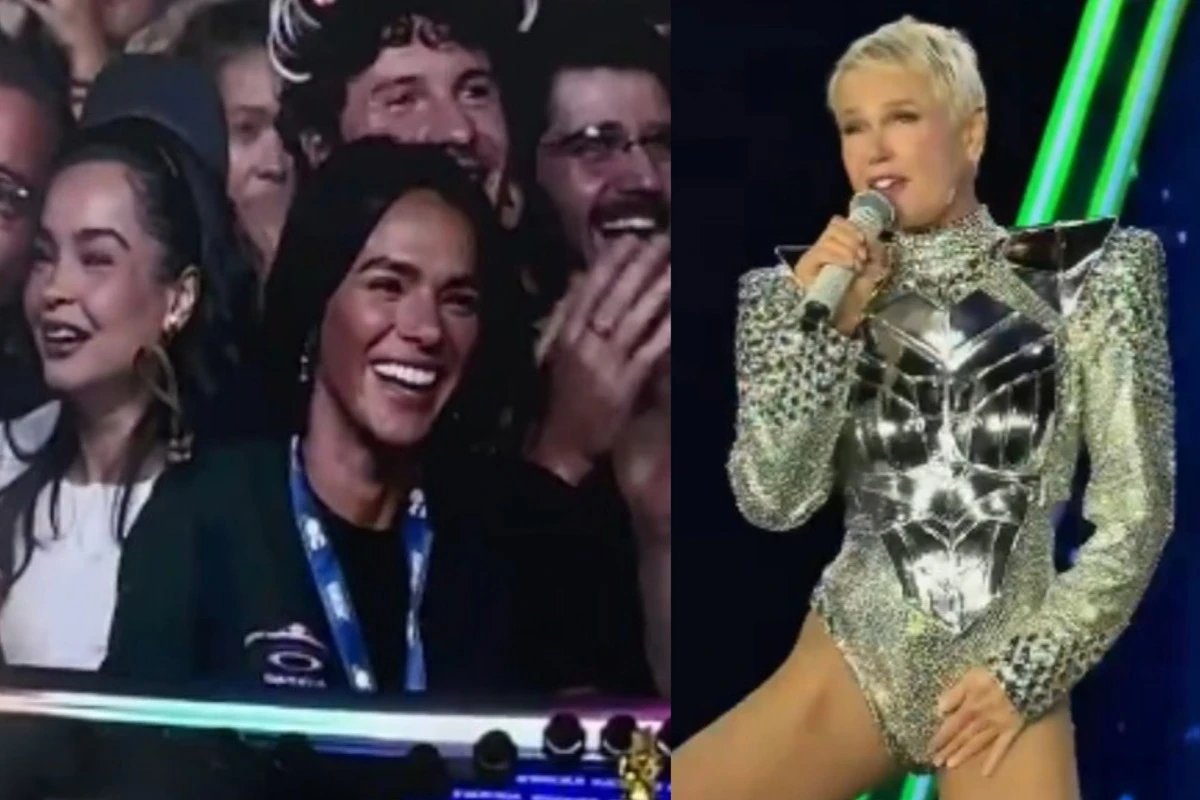Xuxa paralisa show e faz pedido inusitado ao ver Bruna