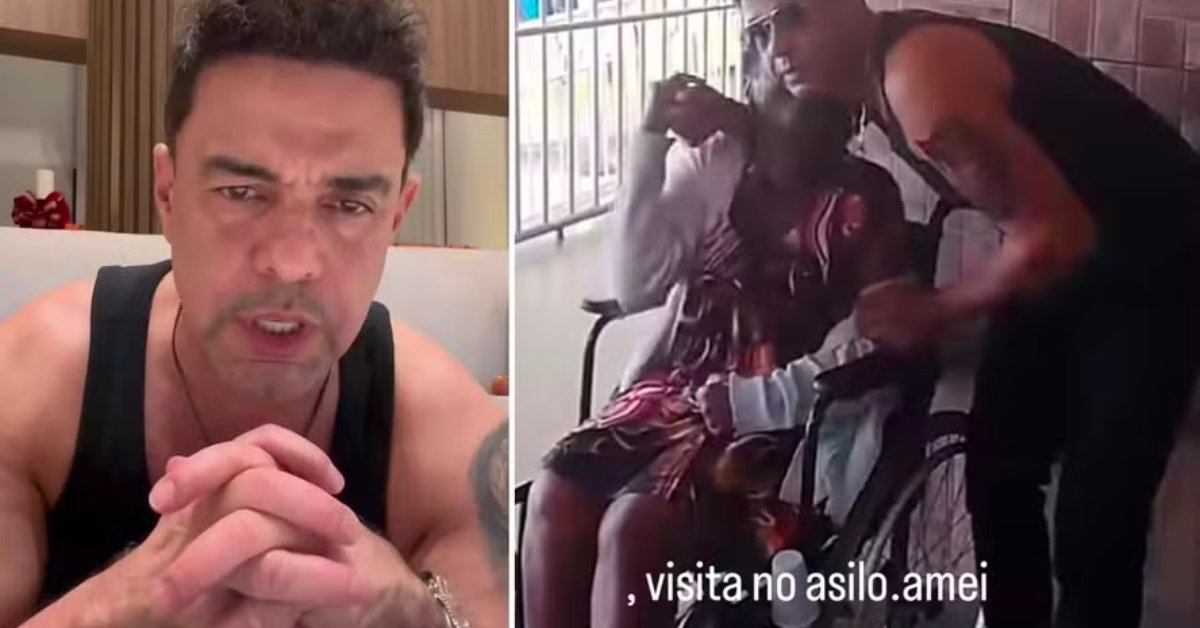 Zeze Di Camargo explica porque se irritou com sosia enganando