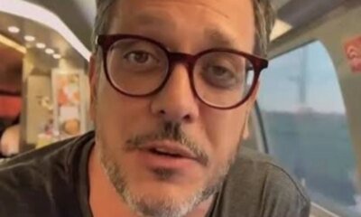‘Descobri um cancer no intestino Lucio Mauro filho pega o