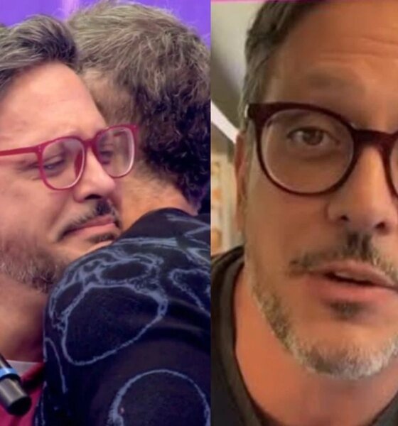 ‘Descobri um cancer no… Lucio Mauro Filho expoe triste diagnostico